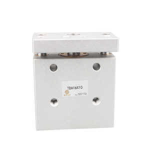 Cilindro de aire de doble pistón y doble varilla Tda16x10 para automatización industrial - Product Image 4