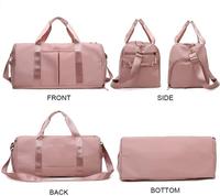 Sac de voyage imperméable grande capacité, sac de sport multi-poches avec compartiment à chaussures pour la remise en forme