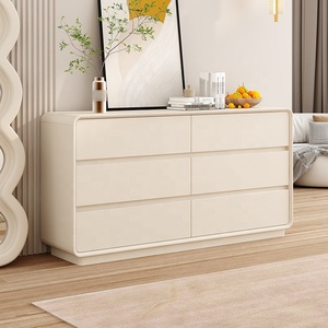 <span class=keywords><strong>Commode</strong></span> à tiroirs en bois massif avec un grand espace de rangement, <span class=keywords><strong>blanche</strong></span>, 6 tiroirs, pour chambre à coucher, pour une organisation de <span class=keywords><strong>grande</strong></span> capacité - Product Image 5
