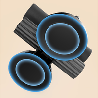 Appareil d'aide aux crunchs abdominaux avec double ventouses mécaniques et corde de traction, portable, pour abdominaux, fitness à domicile, 1,2 kg, équipement pour affiner la taille