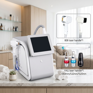 Équipement de beauté au laser 808nm Diode YAG 1064nm 532nm 1320nm Machine d'épilation et de rajeunissement de la peau - Product Image 1