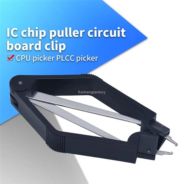U Type IC Chip Extractor Machine Clip ROM Extraction Removal Puller Repair Tool DIP Encapsulation Anti-static Module-EQ1837 PCB