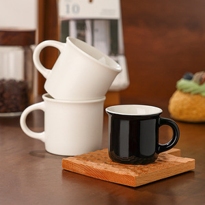 Ceramic Mug 180ml White Retro Design Screen <b>Printing</b> Gift For <b>Coffee</b> Tea - Product Image 3