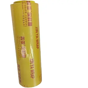 Pvc Plastic Wrapping Material Film Stretch Film Roll Cheap Good Price Pvc Stretch Film