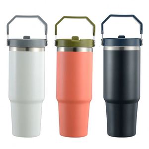 Factory Direct Stainless Steel 20oz 30OZ Outdoor New Style Vacuum <b>Flask</b> Legendary Classic Water <b>Bottle</b> with Handle - Product Image 2