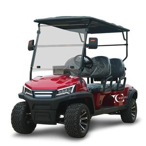 टोंगकी कस्टम लोगो गोल्फ कार्ट 60 वी 4 सीटर घास टायर गोल्फ कोर्स उपकरण - Product Image 2