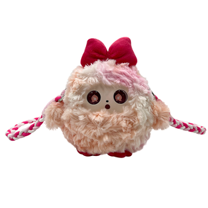 Joaprk ODM creativo Kawaii AI Le <span class=keywords><strong>Dou</strong></span> bolso de hombro juguete de <span class=keywords><strong>peluche</strong></span> educación temprana juguete educativo mochila de viaje accesorio - Product Image 3