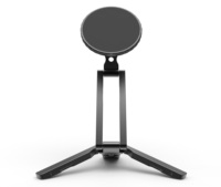 Support de bureau magnétique en alliage d'aluminium, rotatif, pliable, portable, pour téléphone et tablette