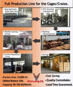 Meubles de caisse pour chiens avec coussin pour grands chiens de taille moyenne, chenil robuste avec double porte, <span class=keywords><strong>cage</strong></span> décorative pour animaux de compagnie. - Product Image 4