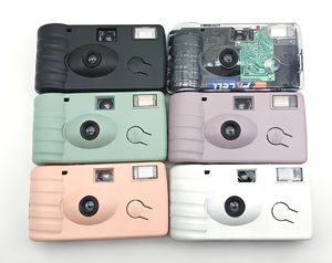 Appareil photo jetable à flash très vendu, disponible en plusieurs couleurs, appareil photo instantané vintage pour mariage - Product Image 1