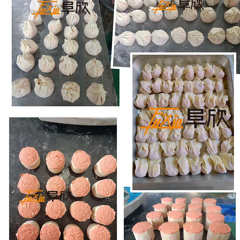 Chất lượng cao nhanh nhỏ chiên hơi nước nhãn hiệu bánh bao Maker giá tự động hoành thánh siomai gyoza Momo bánh bao Máy làm