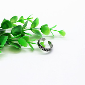 yunnique Fashion <b>Rings</b> Open Design Retro <b>Titanium</b> Steel Men Women Jewelry Gift Geometric Shape Meiwei Color GZY-J0132 - Product Image 4