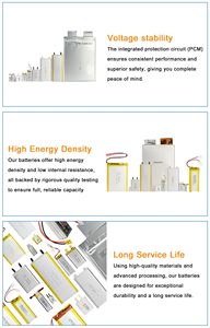 Geb 3.7V Pin lithium ion 120mAh 2000mAh 5000mAh 10000mAh 2S 3S 4S 3.7V 7.4V 11.1V 14.8V Lithium Li Polymer LiPo pin - Product Image 4
