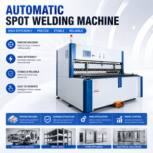 Máquina de soldadura por puntos CNC de múltiples cabezales para soldadura de metales de alta eficiencia, nueva, aplicable a muebles de acero - Product Image 4