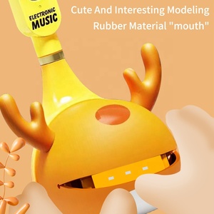 Dessin animé Instruments de musique Instrument de musique électronique <span class=keywords><strong>Synthétiseur</strong></span> portable Guitare Jouets - Product Image 5