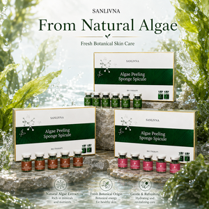 Suero Facial con Extracto de Algas Marinas, Producto Natural para el Cuidado de la Piel, Fórmula Hidratante y Luminosa, Marca Privada - Product Image 6