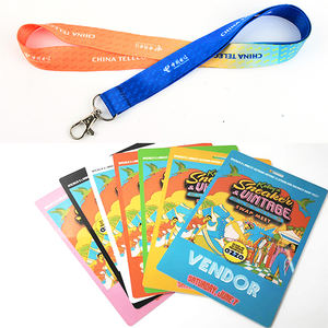 Échantillons gratuits, <span class=keywords><strong>badges</strong></span> d'événement personnalisés en PVC plastique, <span class=keywords><strong>badges</strong></span> VIP avec lanières pour les salons professionnels - Product Image 4