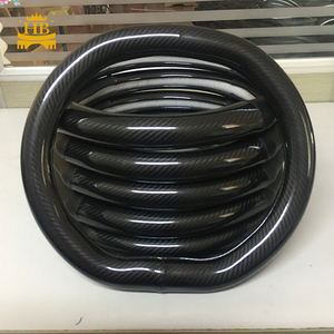 Coprivolante speciale modello di <span class=keywords><strong>auto</strong></span> a forma di D coprivolante in fibra di carbonio in pelle per <span class=keywords><strong>PEUGEOT</strong></span> 4008 - Product Image 4