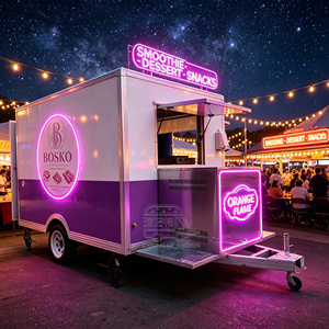 Fully Equipped Coffee Trailer Professional Sandwich Food Truck CE Commercial Kitchen - Product Image 4