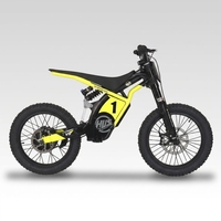 Moto électrique pour enfants HUS V2 Pro, cadre en alliage d'aluminium, roues de 20 pouces, freins à disque hydrauliques à 4 pistons, charge maximale de 50 kg, vitesse maximale de 40 km/h