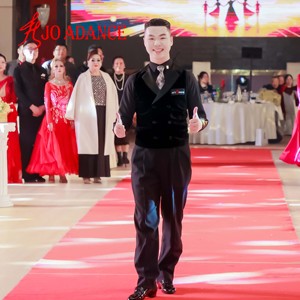 Pantaloni <span class=keywords><strong>da</strong></span> Ballo Latino di Alta Qualità per <span class=keywords><strong>Uomo</strong></span>, Pantaloni Traspiranti ed Elastici per Ballerini - Product Image 2