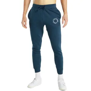 OEM-ropa deportiva personalizada para hombre, pantalones de chándal ajustados de cintura alta, con bolsillo trasero, en blanco, para correr