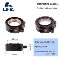 Lino LN212 Original Raytools BM06K FL200 Ensemble de lentilles de focalisation Double convexe et ménisque 2 pièces 120BS3600Z