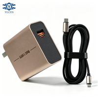 Chargeur GaN A+C 120W entièrement compatible pour Honor, OPPO, Realme, OnePlus, ordinateurs portables, téléphones mobiles, Samsung, Apple, charge super rapide 6A