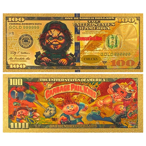ธนบัตรทองคำ 24K ชุดเต็ม ลายตัวละครภาพยนตร์ ธนบัตรที่ระลึกสำหรับเด็ก ของขวัญเซอร์ไพรส์สนุกๆ สำหรับงานปาร์ตี้ - Product Image 2