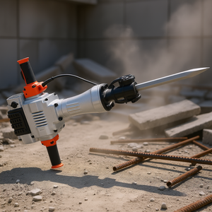 Martillo Demoledor Eléctrico D0100HRSBL8, 2100W, SDS MAX, Rompedor de Concreto Industrial, Mango en T, Herramienta Eléctrica - Product Image 2