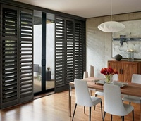 Nouvelles volets coulissants en bois de haute qualité, design personnalisé, volets en bois, volets plantation
