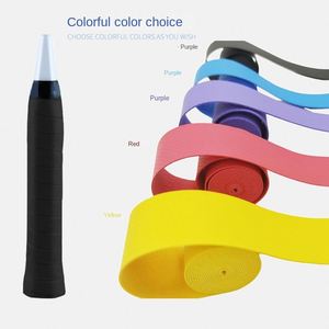 Cinta de Agarre para Raqueta de Tenis de Alta Elasticidad, Resistente a Impactos y al Desgaste, Antideslizante, Absorbente de Sudor, para Bádminton, Nuevo Accesorio - Product Image 1