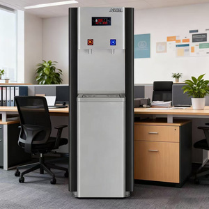 Rem Vertical Water Dispenser Stainless Steel RO Reverse Osmosis Filter <b>Hot</b> <b>Cold</b> Water Heater Bottom Load Freestanding - Product Image 2