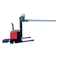 Apilador de Palets Eléctrico Avanzado de 2 Toneladas, Carretilla Elevadora con Pinza para Pacas, Precio de China