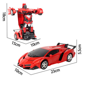 Coche Robot de Control Remoto Deformable, Robot de Control Remoto por Radio, Deformación con un Clic, Escala 1:18, Transformable - Product Image 4