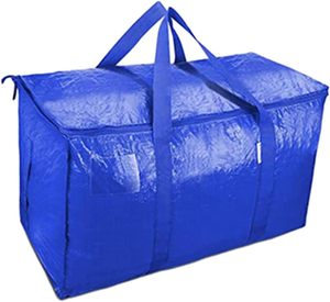 <b>Heavy</b> <b>Duty</b> Storage Tote Space Saving Moving Storage Extra Large Moving Bags With <b>Zippers</b> - Product Image 1