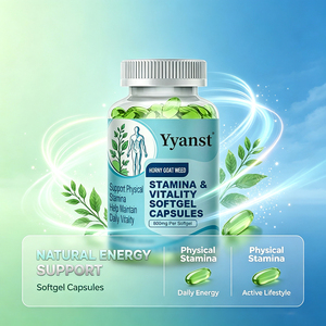 Capsules Molles Énergie & Vitalité 800mg – Complément Alimentaire Herbal Horny Goat Weed pour Soutenir l'Énergie Physique et un Mode de Vie Actif - Product Image 5