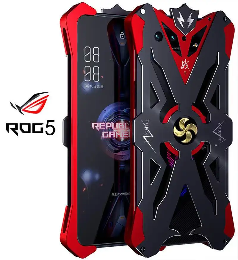 For Asus ROG Phone 5 phone Case For Asus ROG 5 Metal shatter-resistant Thor Ares protective shell