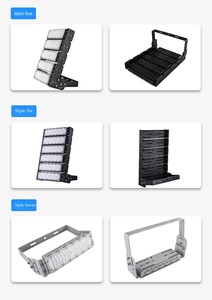Projecteur LED 300W COB, corps en aluminium, IP66, 6000K, lumière du jour, large faisceau, pour entrepôt, extérieur, haute luminosité, montage en surface, CRI80, 3 ans - Product Image 6
