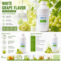 Arôme concentré de raisin blanc de qualité alimentaire pour boissons, bonbons, glaces, pâtisseries