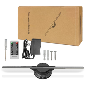 جهاز عرض هولوغرام LED بالجملة من المصنع مع تحكم عن بعد عبر تطبيق واي فاي ودقة عالية - Product Image 3