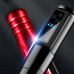 Máquina de Tatuaje Eléctrica Inalámbrica Profesional Recargable, Tipo Pluma Rotatoria para Agujas de Cartucho, Arte Corporal - Product Image 6