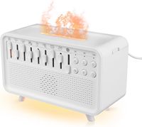 Diffuseur d'arômes, machine à bruit blanc, veilleuse LED, humidificateur de bureau avec son