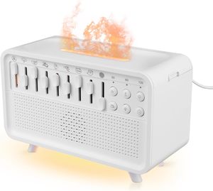 Difusor de Aromas, Máquina de Ruido Blanco, Luz Nocturna LED, Humidificador de Escritorio con Sonido - Product Image 1