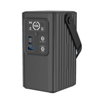 Banco de Energía Solar Portátil de 100W PD 65W 60000mAh, Estación de Carga Rápida DC 12-28V para Laptop, Dron, Dispositivos Inalámbricos, Directo de Fábrica