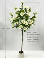 Neue Umweltfreundliche Hochwertige Dekoration für Haus, Garten und Hochzeit: Künstlicher Magnolien-Orchideenbaum für Innen- und Außenbereich