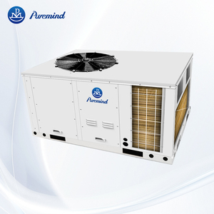 Unidad de Techo Puremind de 6.6-36 HP, Refrigeración y Calefacción con R410a, Sensor de CO2, Economizador, Refrigeración Gratuita para Edificios de Oficinas - Product Image 1
