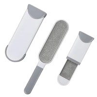 Zenidoo Magic Plastic Polyester Brosse de nettoyage manuelle flexible moderne pour vêtements, anti-peluches, réutilisable, anti-poils et anti-collants