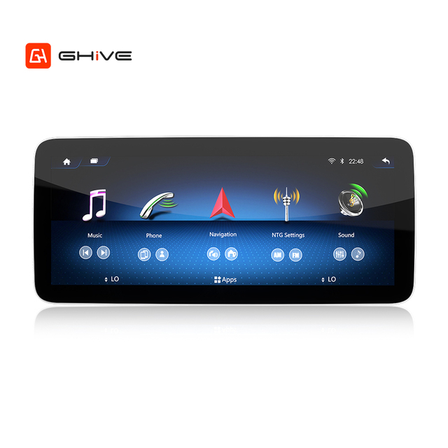 10.25" 12.3" Screen CarPlay 8 Core Multimedia Android 14 Car Dvd Player for Mercedes Benz a B C G E S R Class