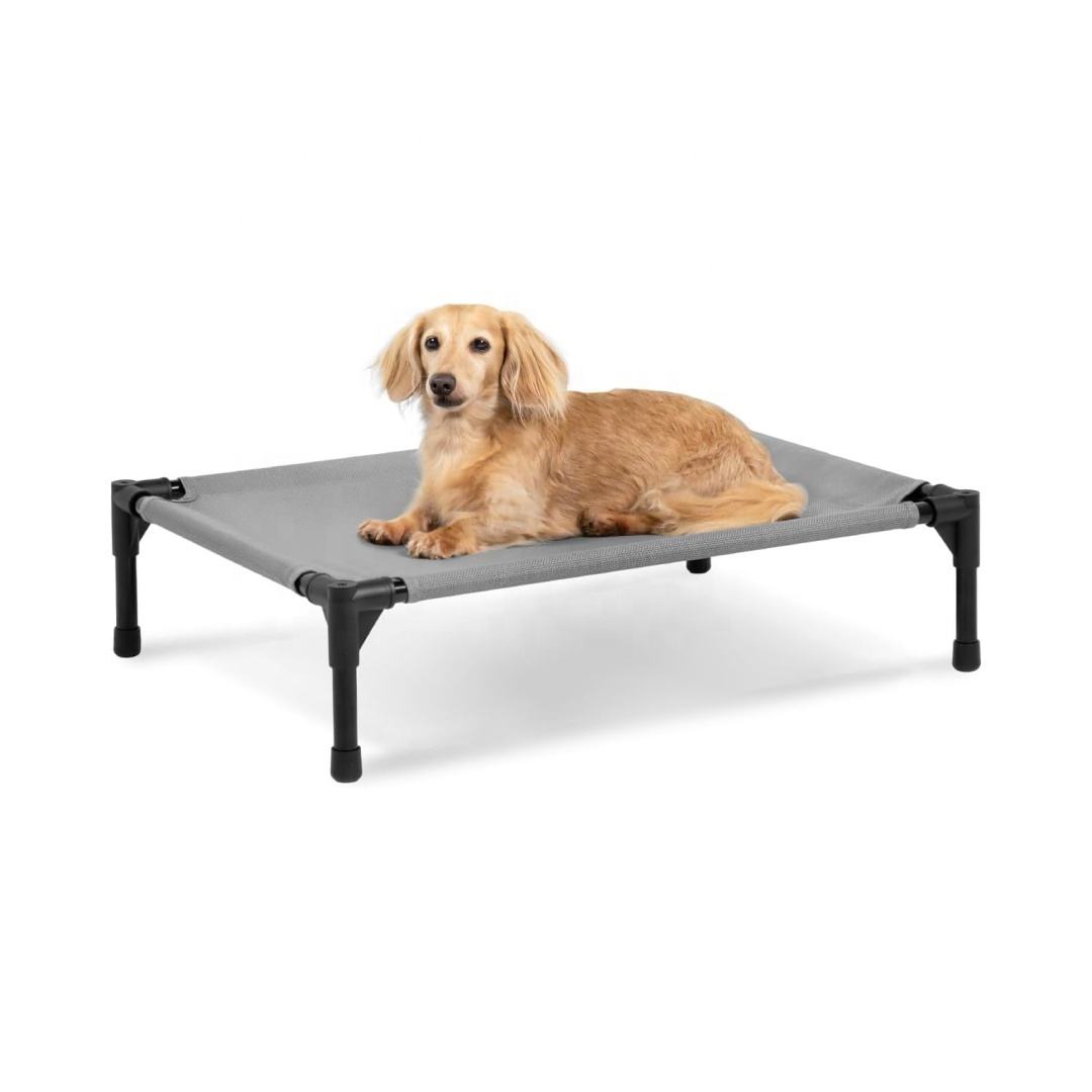 Elevated Dog Dog Bed With Headboard And Footboard LitaiL 26